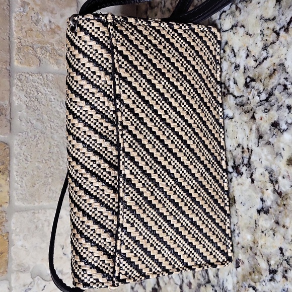 Patricia Nash Woven Raffia Apricale Clutch Crossbody - Picture 5 of 15
